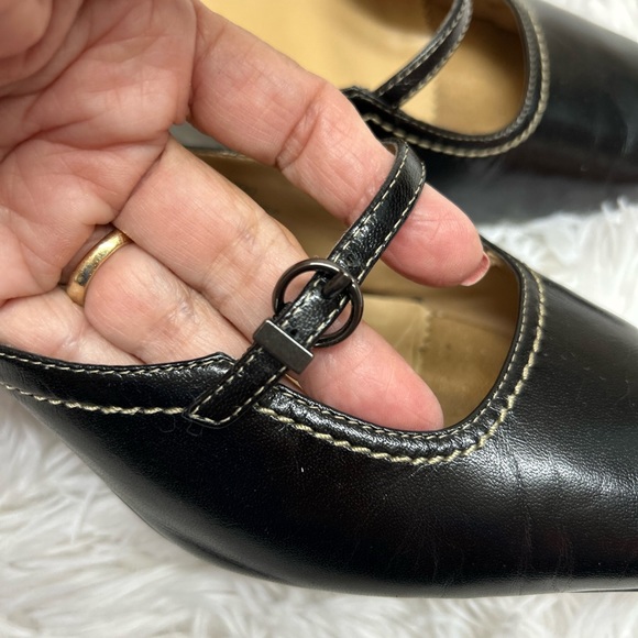 Liz Flex by Liz Claiborne Black Mule Sandals Size 8.5 “Kazoo” - Picture 4 of 10